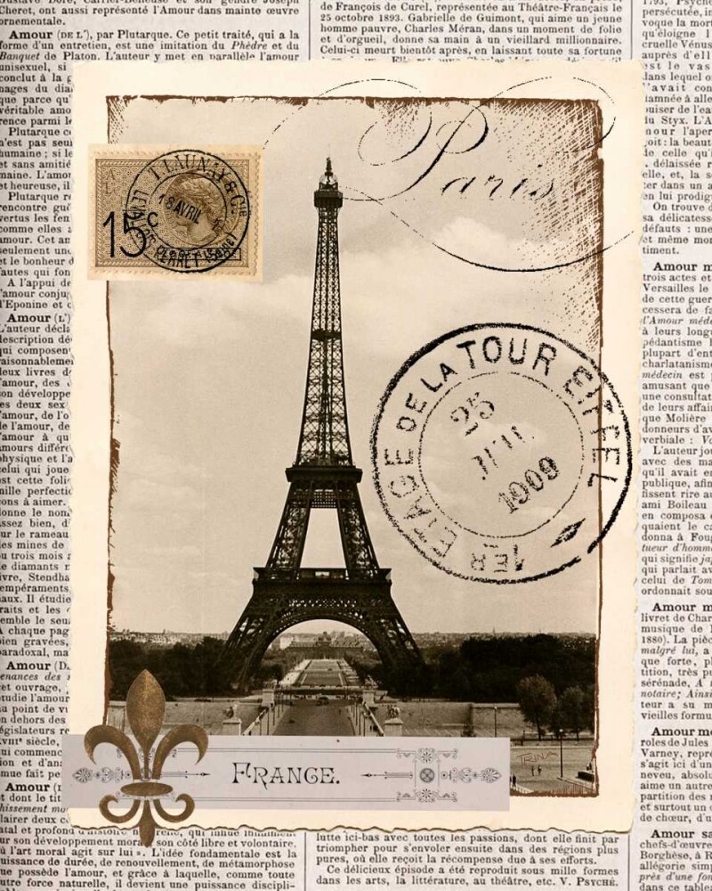 Paris Memories Poster Print by Katrina Craven - Item # VARPDX14510