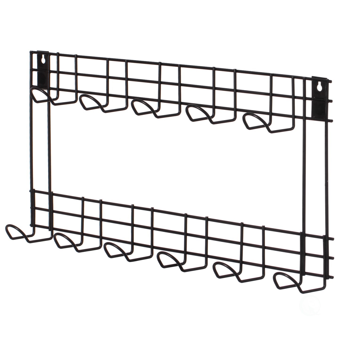 Wall Mount Garden Tool Storage Rack Hook On Garage, Garden and Yard, Black