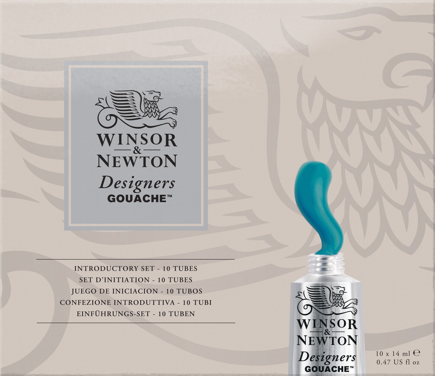 Winsor &#x26; Newton Designers Gouache Introductory Set, 10-Colors