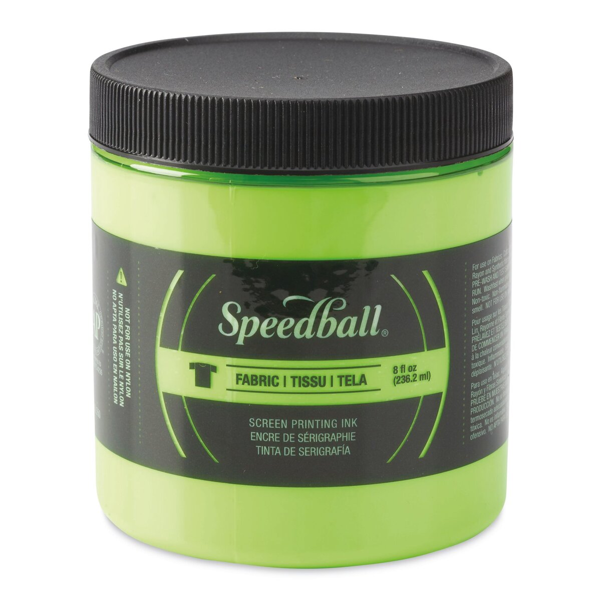 Speedball Fabric Screen Printing Ink 8 oz Jar - Green