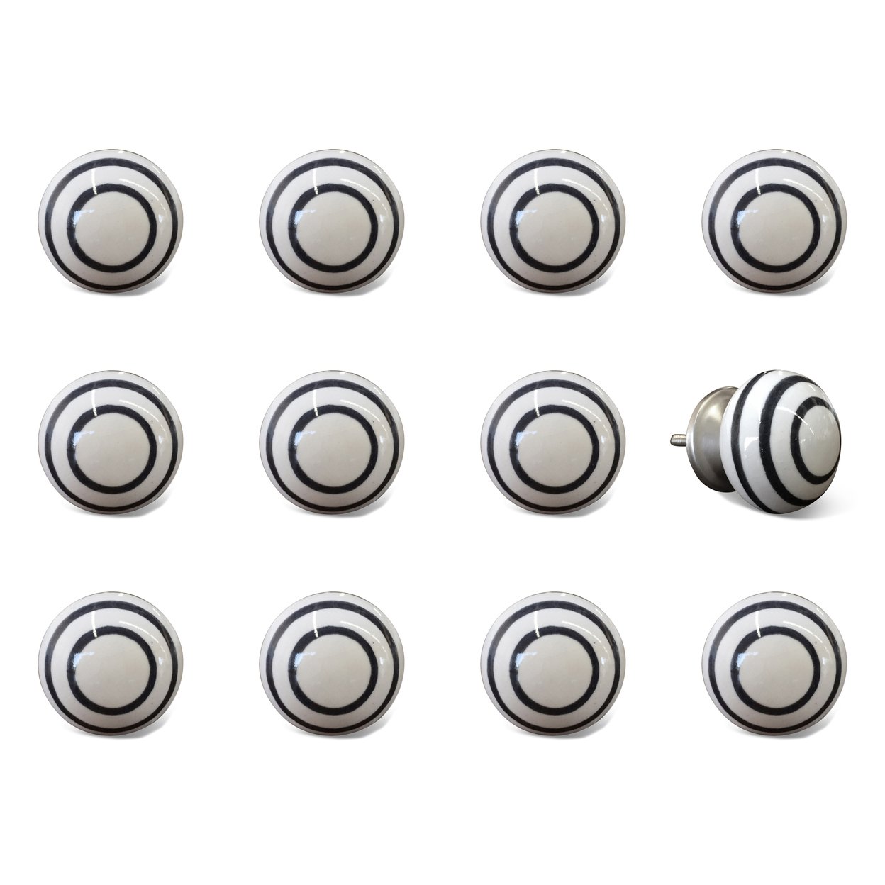 Knob-It    Classic Cabinet and Drawer Knobs  12-Piece  16