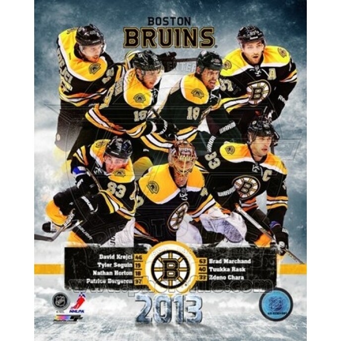 Photofile Boston Bruins 2012-13 Team Composite Sports Photo