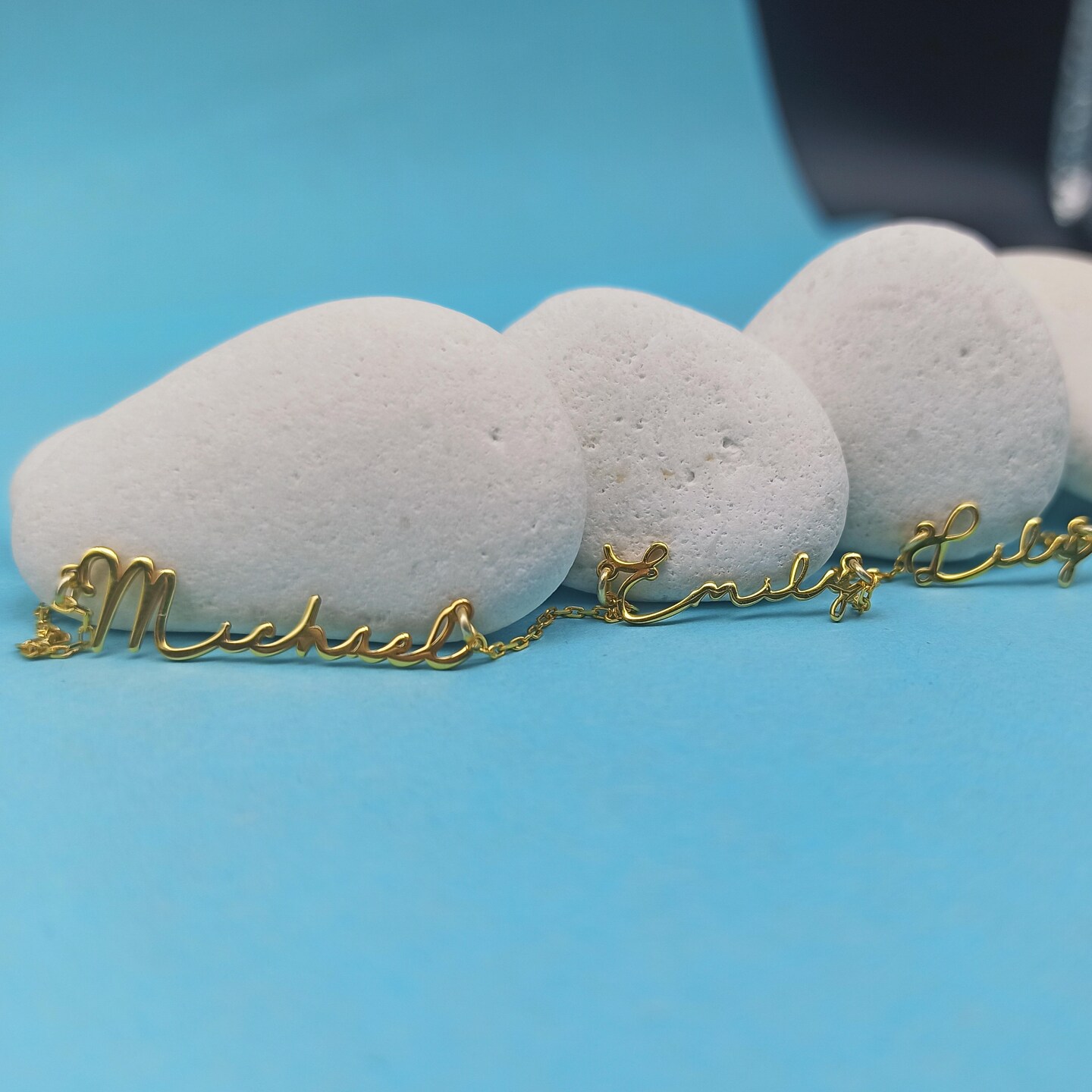 Multiple Name Necklace, Two Name Necklace, Children Names Necklace, Baby Name Necklace, Mothers Day Gifts, Mom Necklace, Kids Name Necklace - image10
