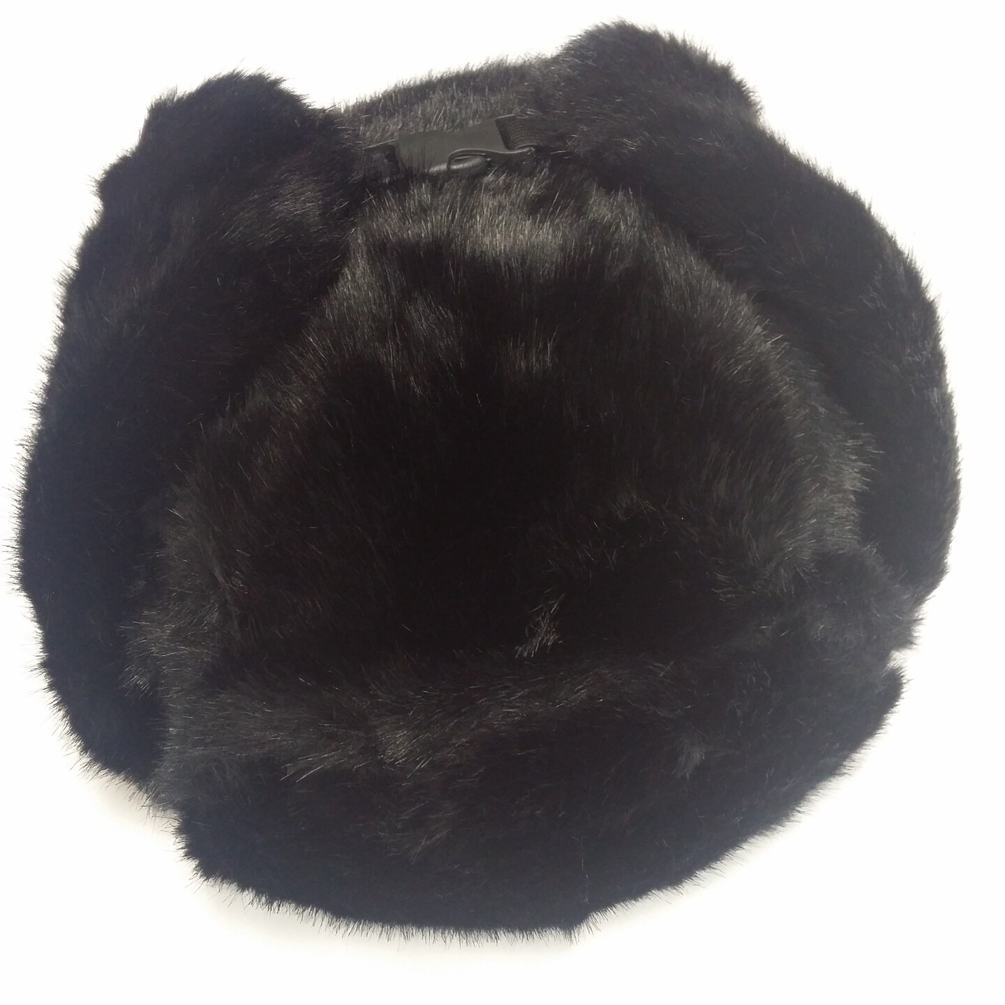 Pilot Trapper Men&#x27;s Russian Winter Faux Mink Fur Pilot Aviator Ear Flaps Hat