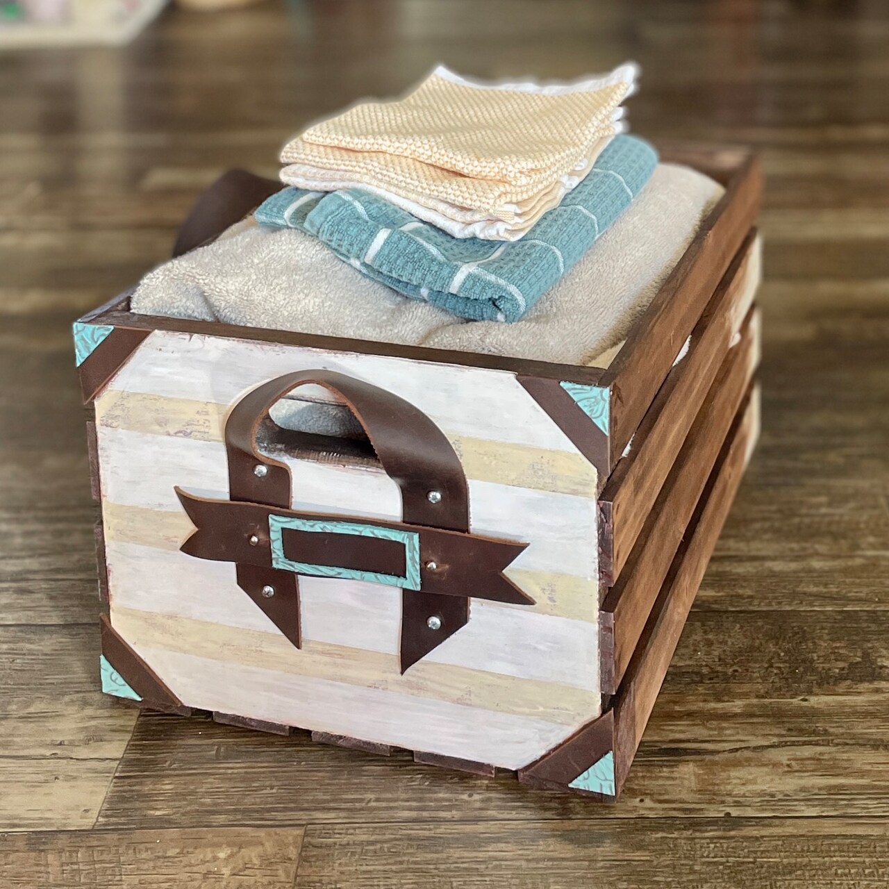 Leather Crafting: Transforming Crates into High-End Storage