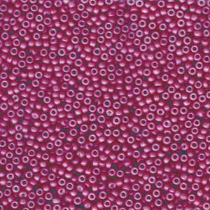 Miyuki 11 Round Seed Bead,11-2046, Dyed Old Rose, 13 grams