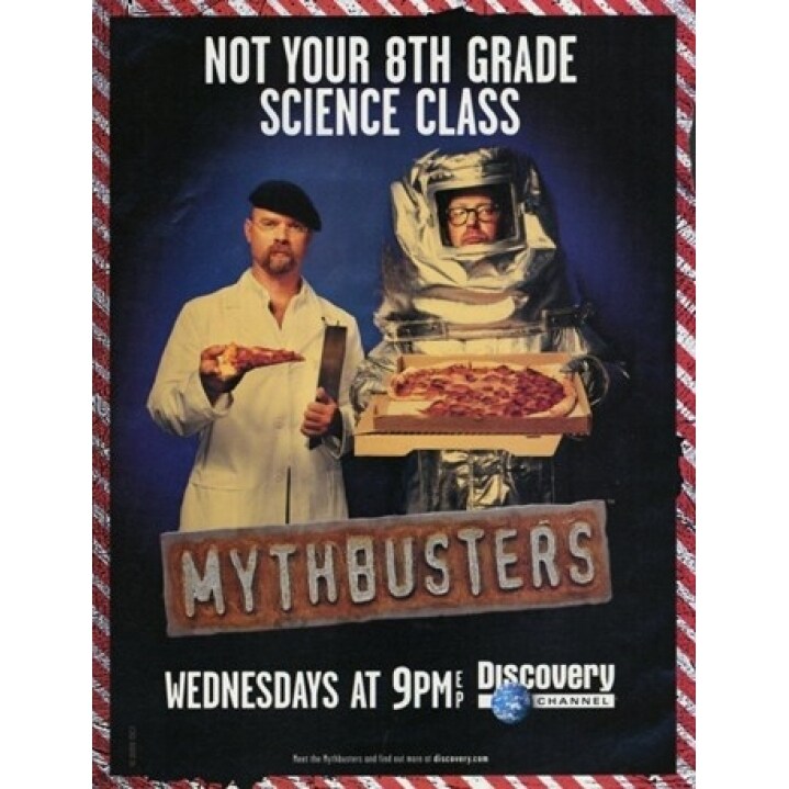 Pop Culture Graphics MythBusters Movie Poster (11 x 17) - Item  MOV258445