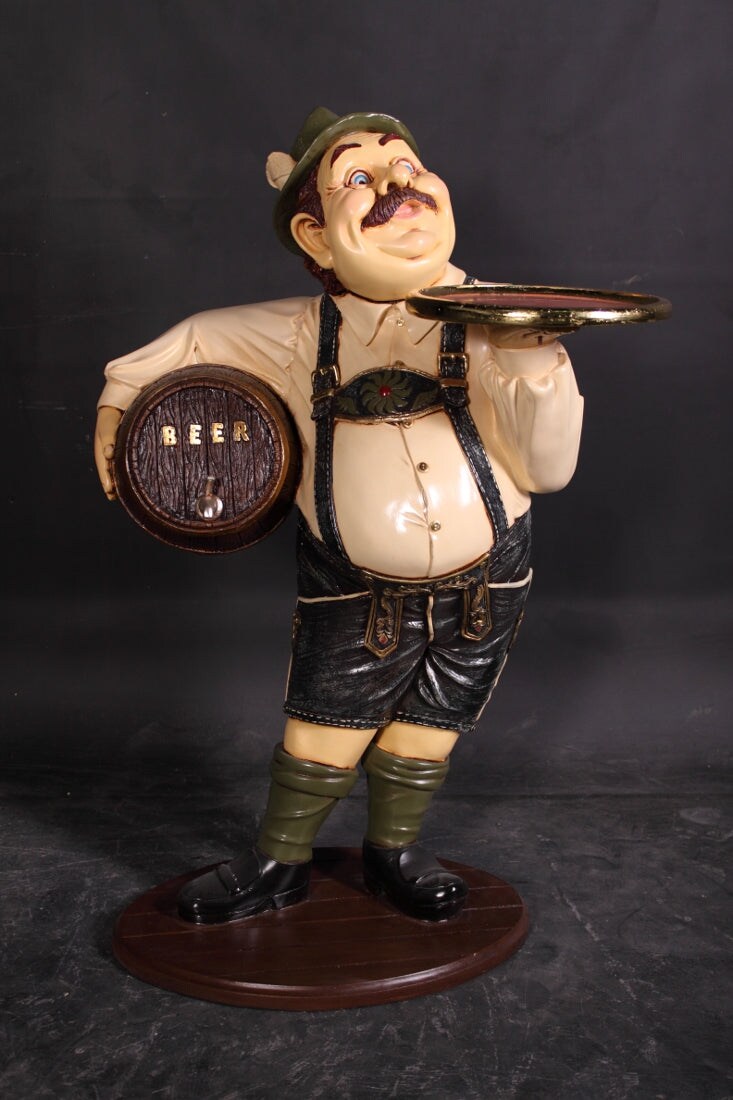 German Butler Tiroler Small Statue