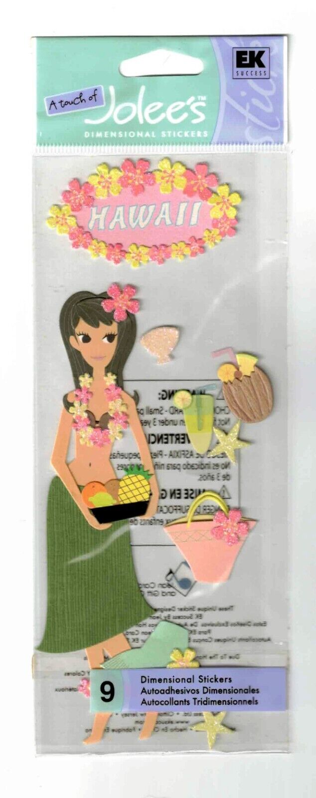 Jolee&#x27;s Boutique Hawaii Dimensional Stickers