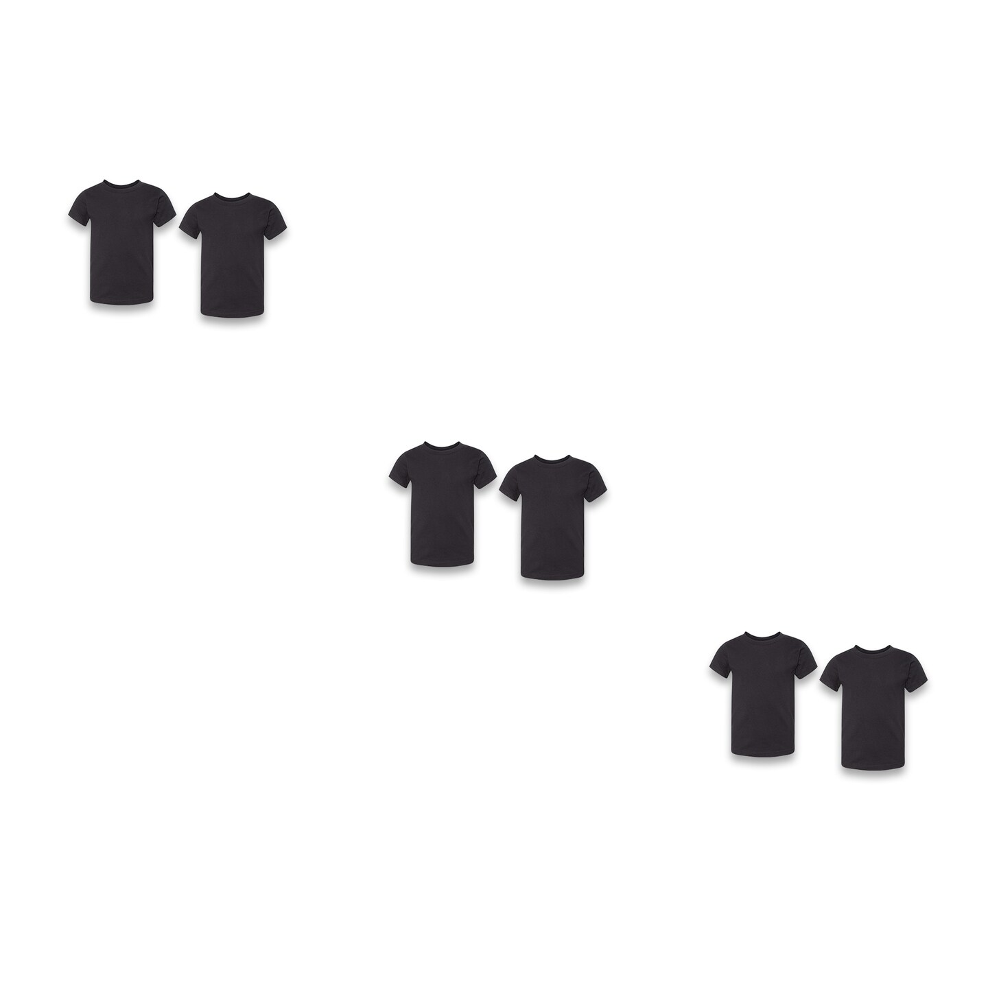 BELLA + CANVAS® Toddler Jersey Crew Neck Short Sleeve T-Shirts