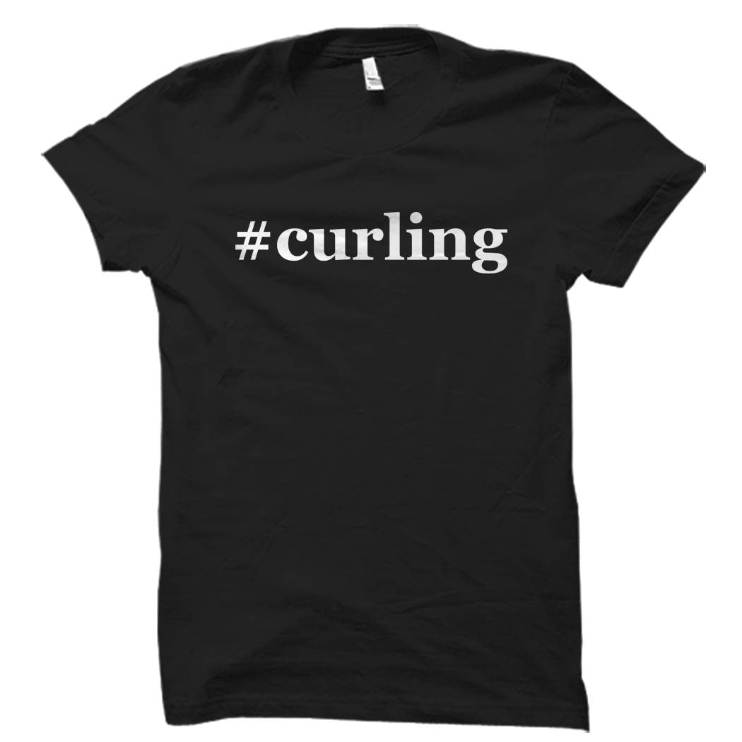 Curling shirt. Curling gifts. t shirt for Curling. gift for Curling. hashtag curling. funny curling shirt. curling player. curling OS2078 MakerPlace by Michaels