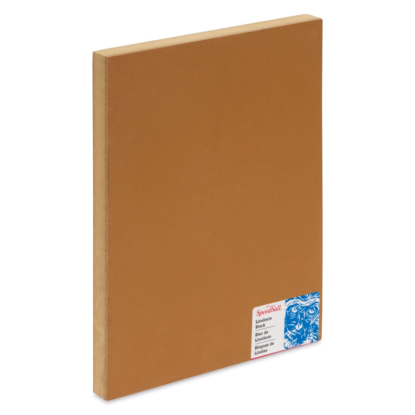 Speedball Mounted Linoleum Block - 9&#x22; x 12&#x22;