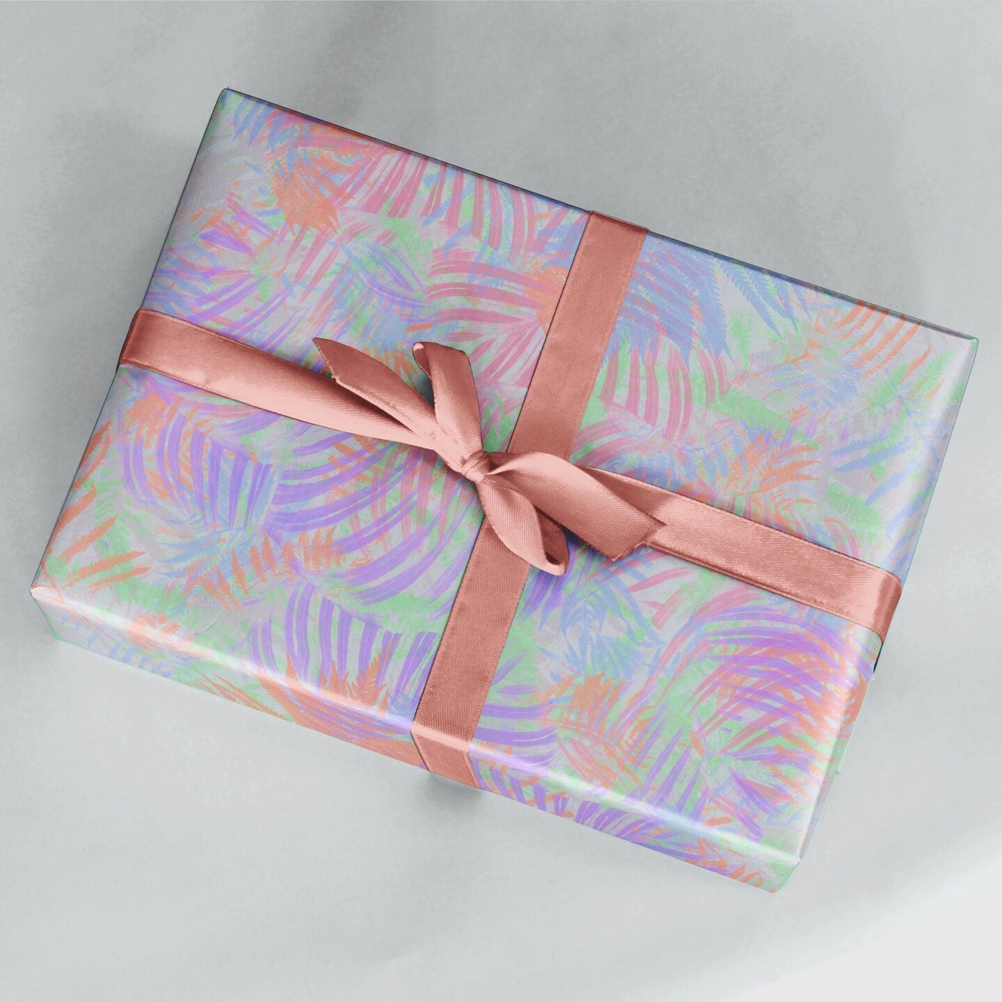 Neon Tropical Wrapping Paper Michaels