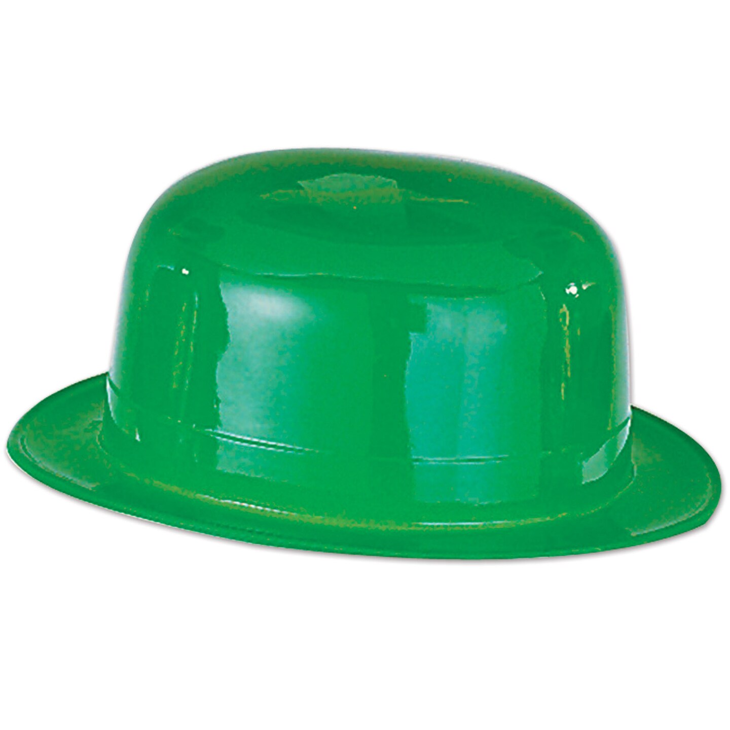 St. Patricks Theme - Green Plastic Derby - Pack of 48