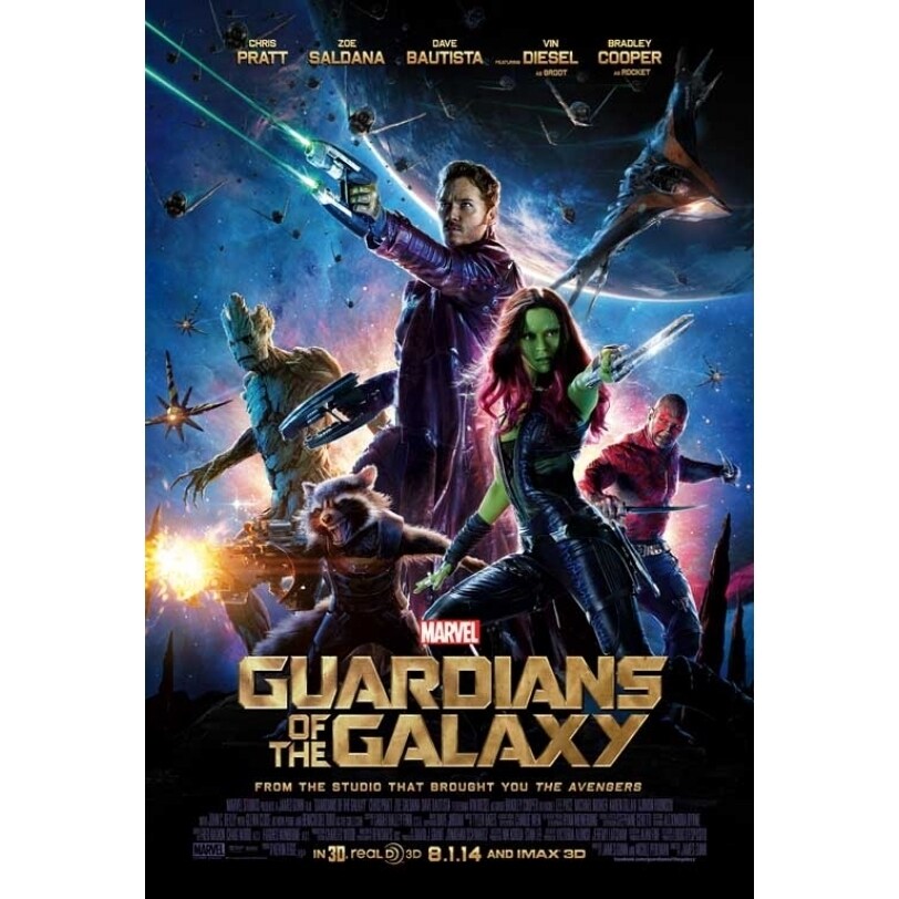 Guardians Of The Galaxy Movie Poster Print (27 X 40) - Item Movab77045