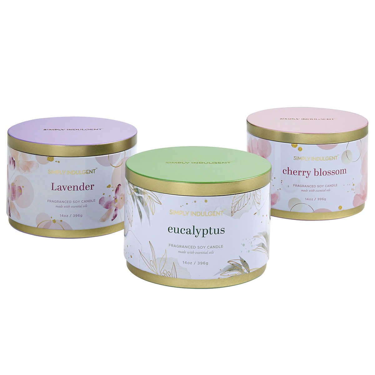 Simply Indulgent   Candle 3 Pack