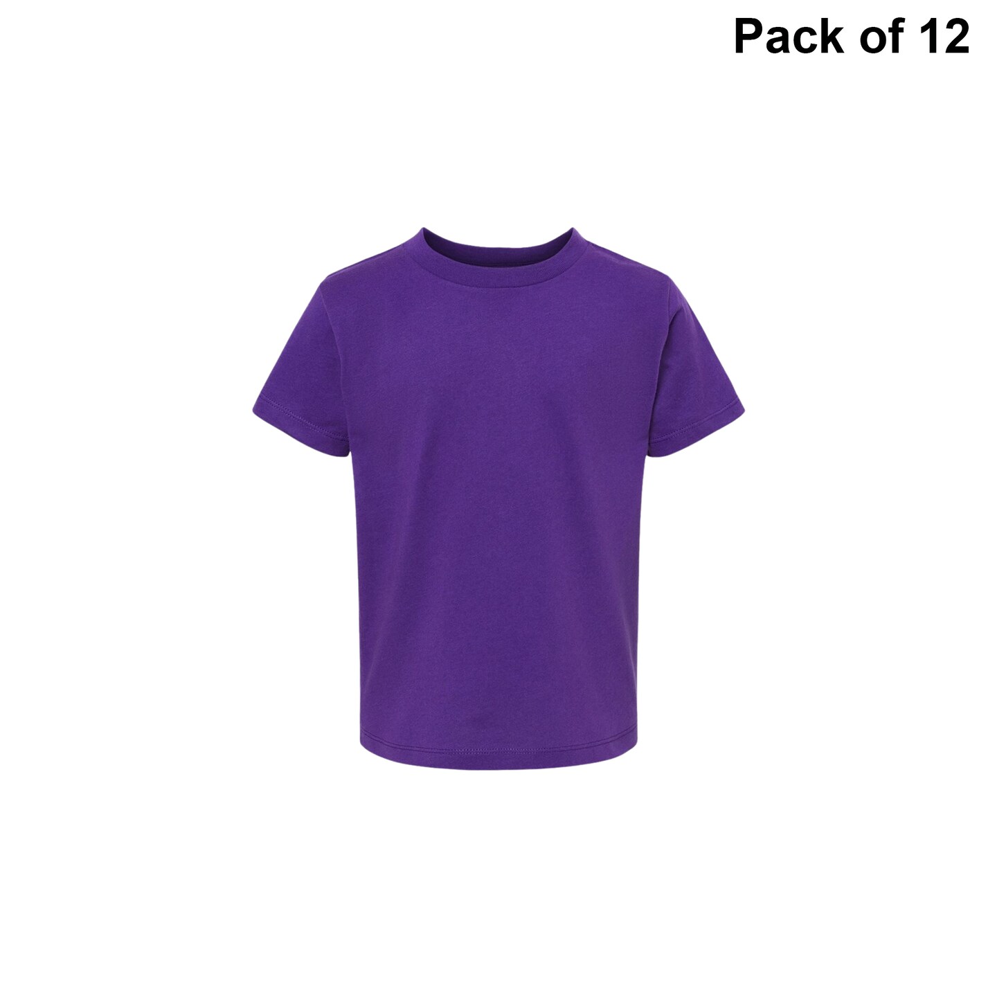 Pack of 6 : BELLA CANVAS® Toddler Jersey Short Sleeve Crewneck T-Shirts