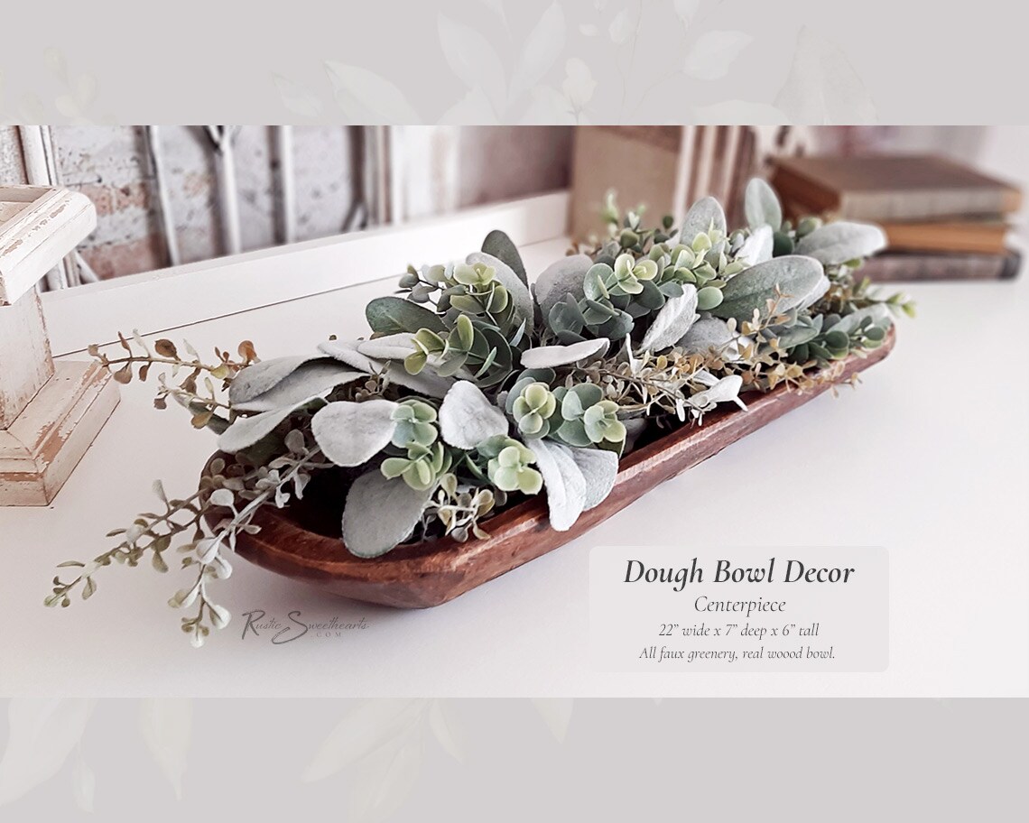 Faux Eucalyptus & Lambs Ear fashion Garland, Table Runner, Wreath, Wedding Greenery, Fall Decor, Greenery, Home Decor, Farmhouse, Faux