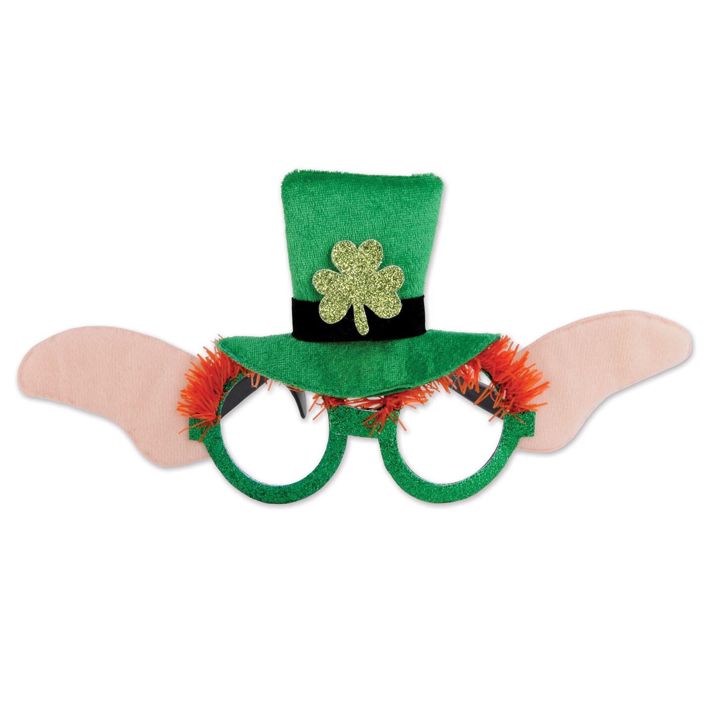 St. Patricks Theme - Leprechaun Glasses - Pack of 12