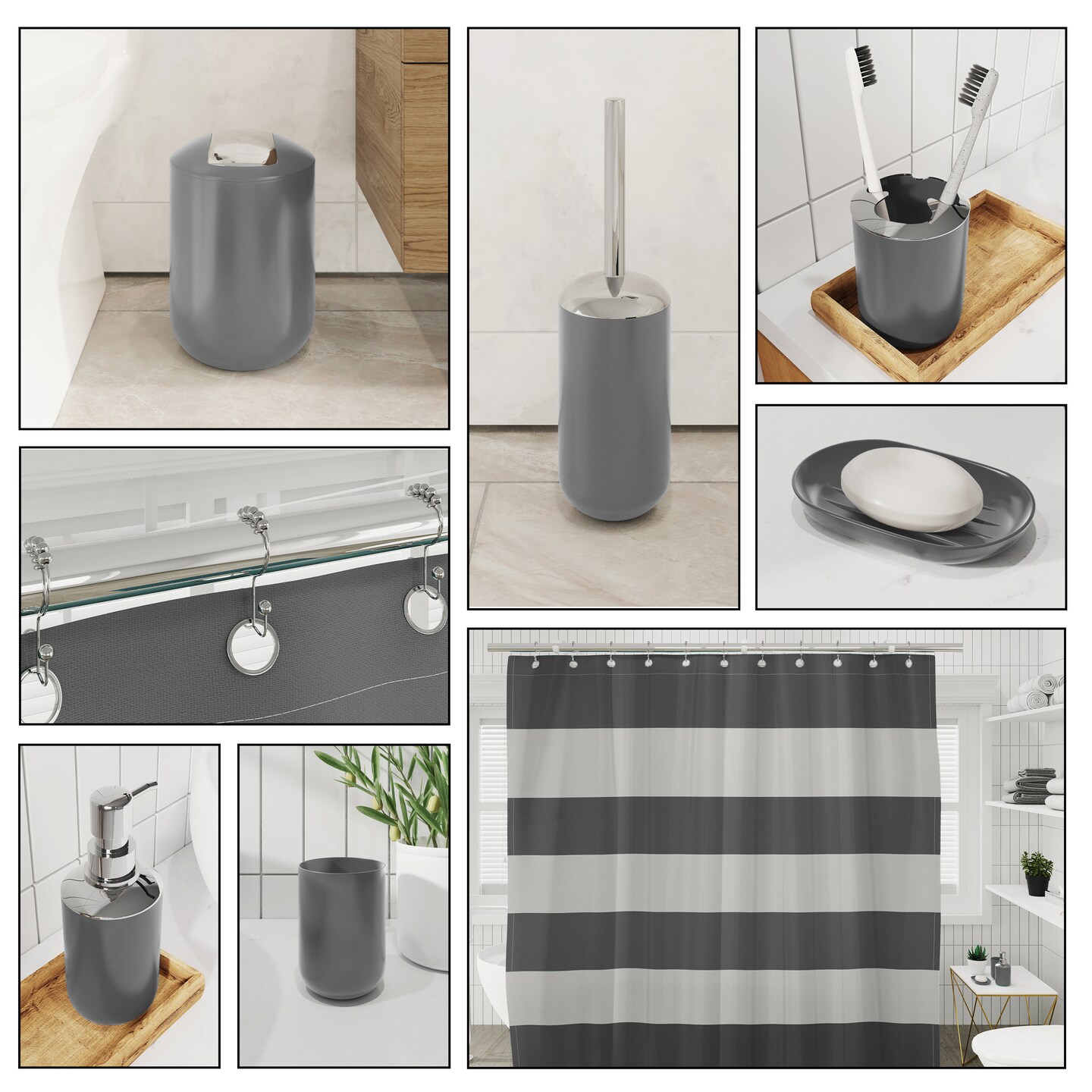 Clara Clark Bathroom Accessories Set