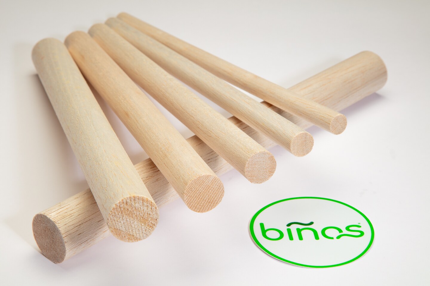 Dowel Rods Balsa Wood Round Dowels - 1 x 12 Inch Unfinished Balsa ...