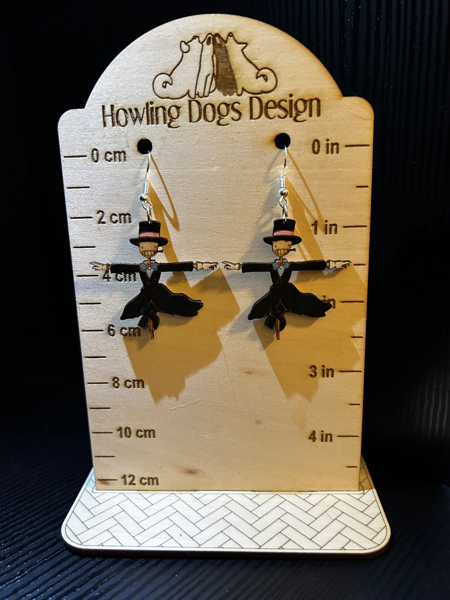 Howl’s Moving Castle Turniphead Earrings