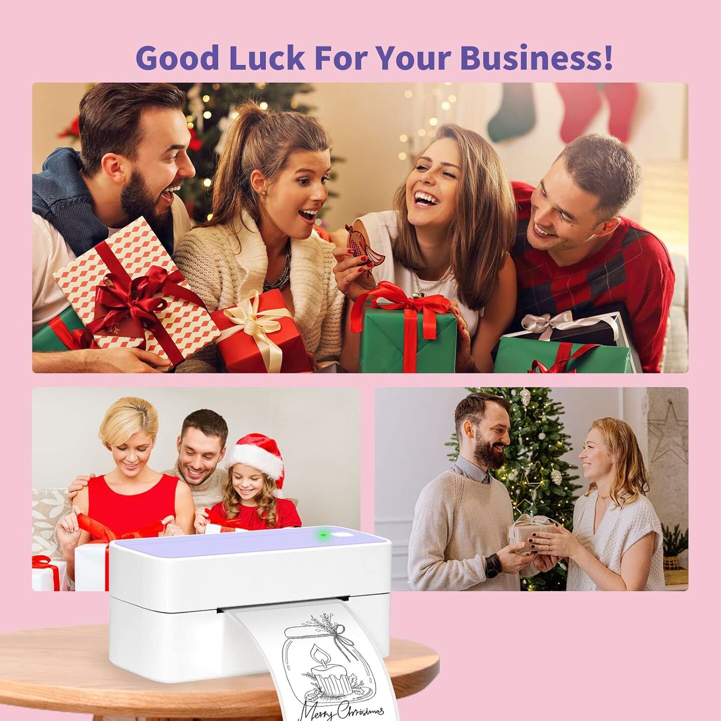 ASprink® - Bluetooth Shipping Label Printer 4x6 - Streamline Your Shipping Process with Ease