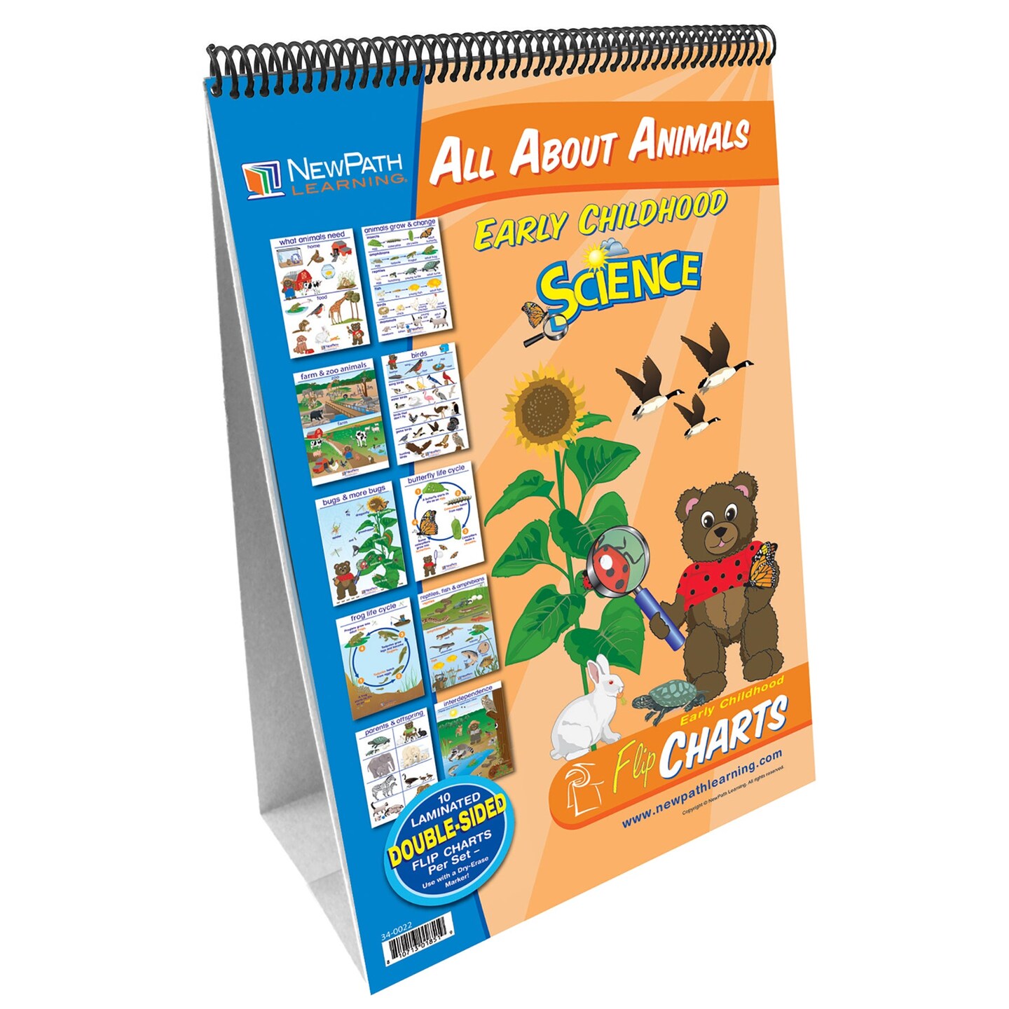Early Childhood Science Readiness Flip Charts, All About Animals