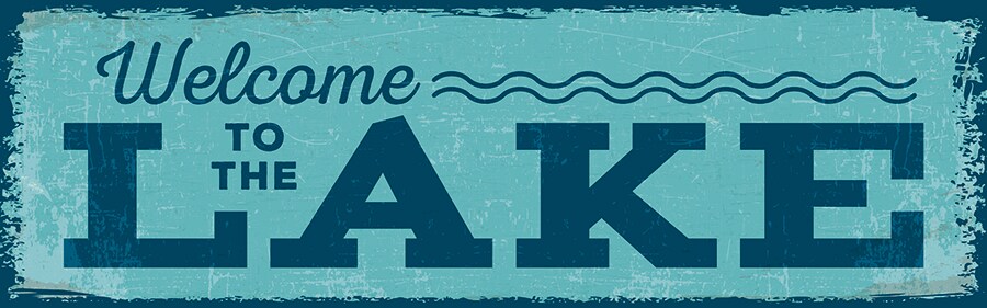 Lake Life Wood Sign Collection