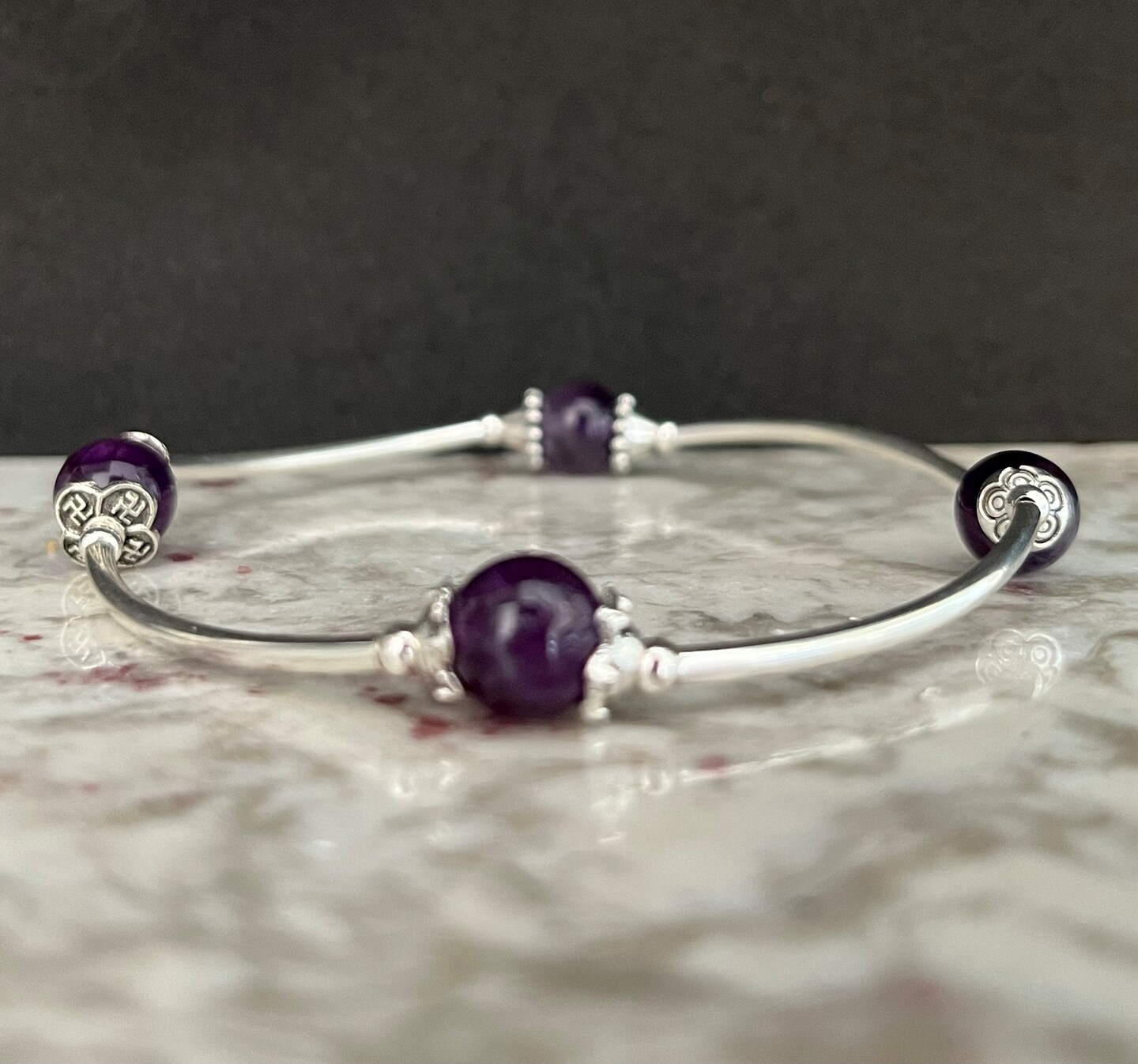 Pink Crystal Bracelet - 8mm Rose Stone Beads For Love, Emotional Healing, Anxiety Relief & Meditation