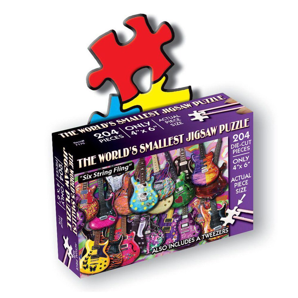 World&#x27;s Smallest Jigsaw Puzzle