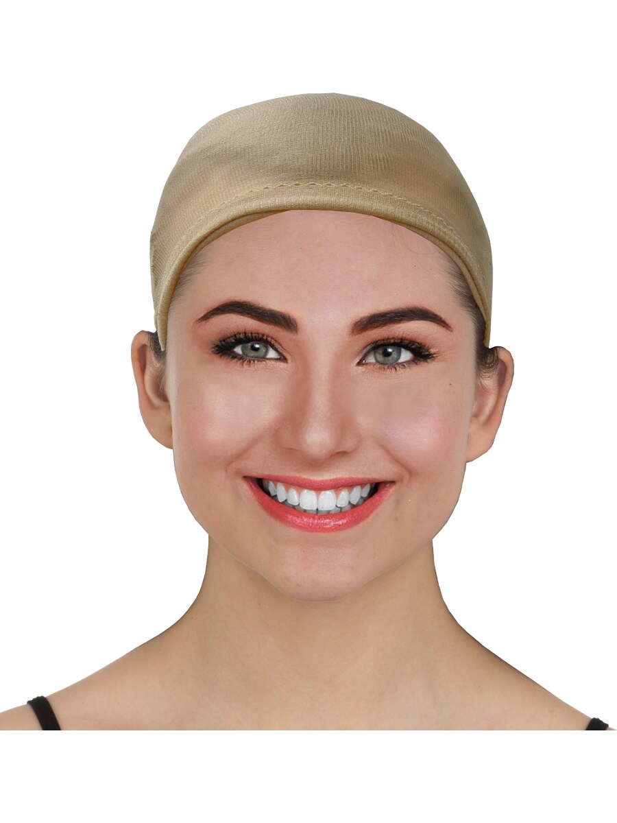 Beige wig cap on sale