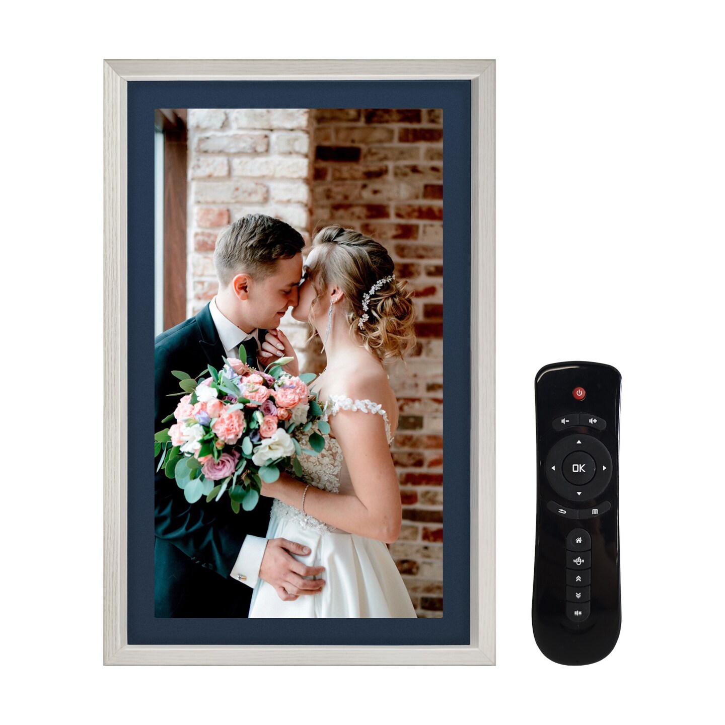 21.5" WiFi Art Photo Frame with 1920×1080 FHD IPS Display | Anti-Glare Technology | 32GB Storage