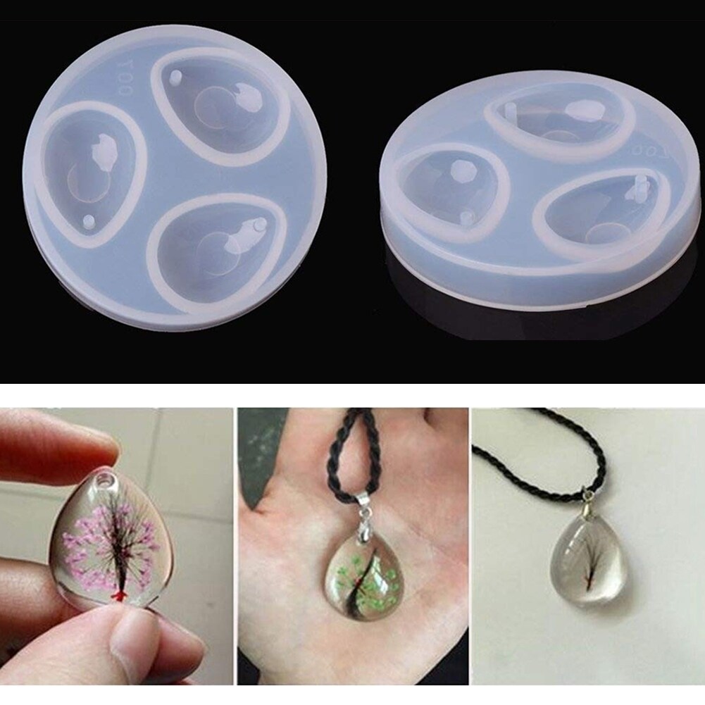 Water Drop Mold For Resin Diy Gem Resin Casing Craft Pendant Jewelry Making Tool