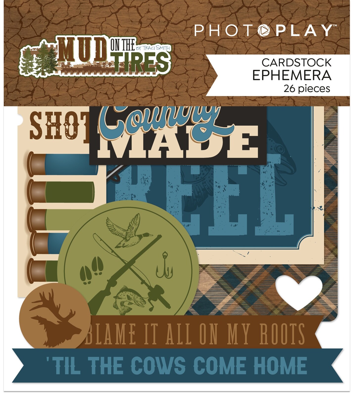 Mud On The Tires Ephemera Cardstock Die-Cuts | Michaels