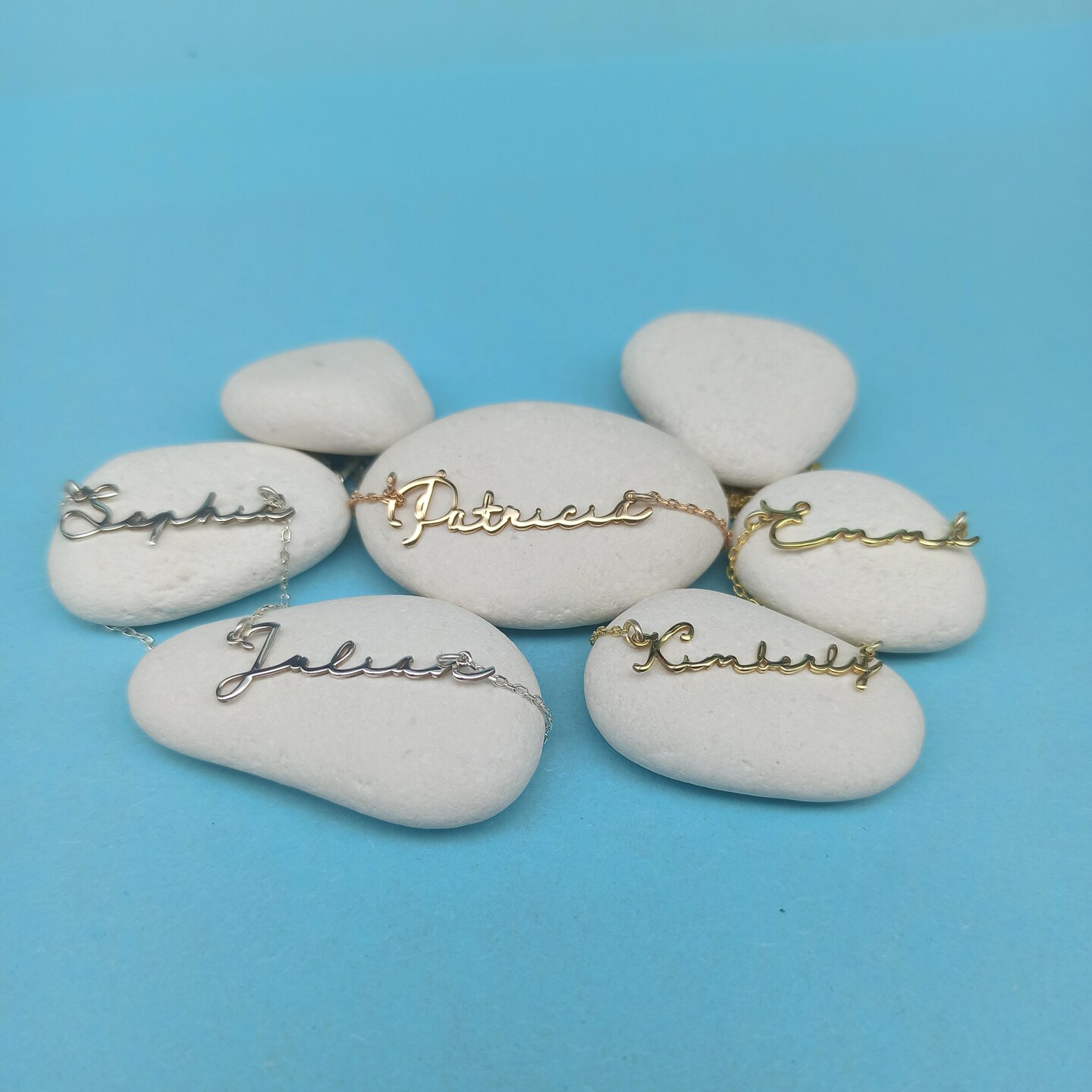 Multiple Name Necklace, Two Name Necklace, Children Names Necklace, Baby Name Necklace, Mothers Day Gifts, Mom Necklace, Kids Name Necklace - image8