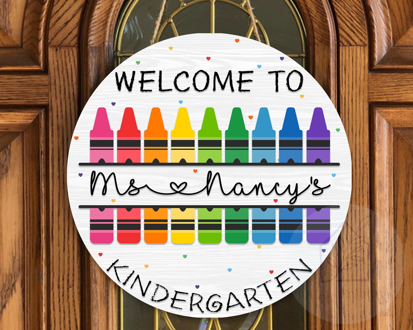 Classroom Welcome Sign, Teacher Door Sign, Teacher Gifts Personalized ...