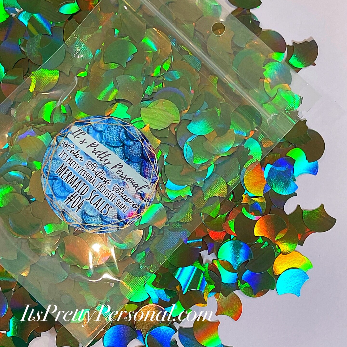 #04- Mermaid Scales!- Exclusive Color Shifting Shape
