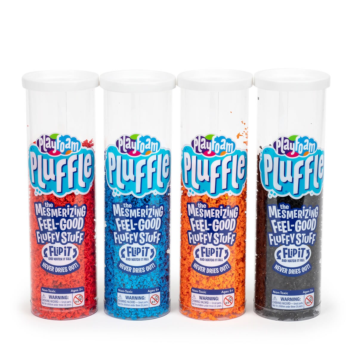 Educational Insights Playfoam Pluffle Basic Colors - 4 Pack