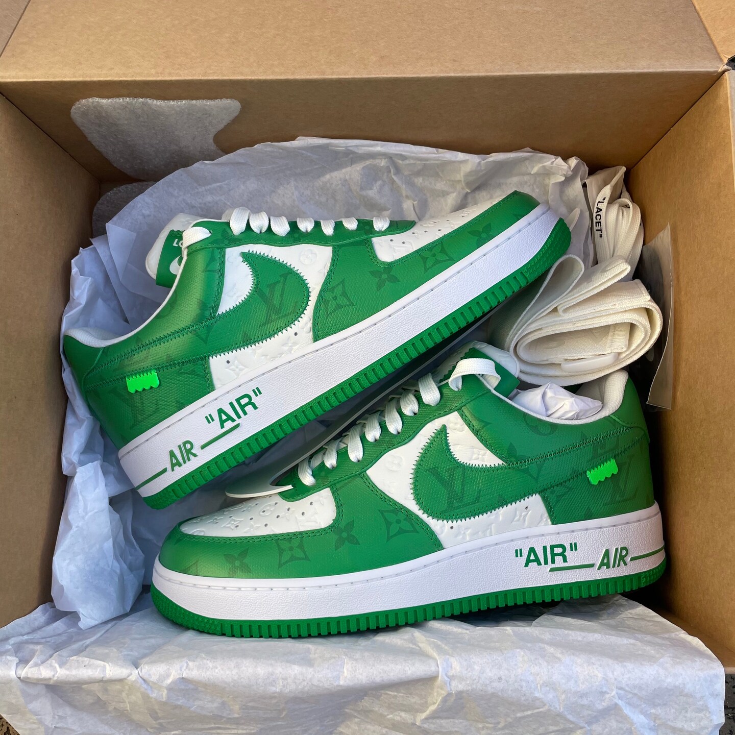 Air Force 1 Low Monogram Green Off White Sneaker For Men And Women air-force-1-low-monogram-green-off-white-sneaker-for-men-and-women