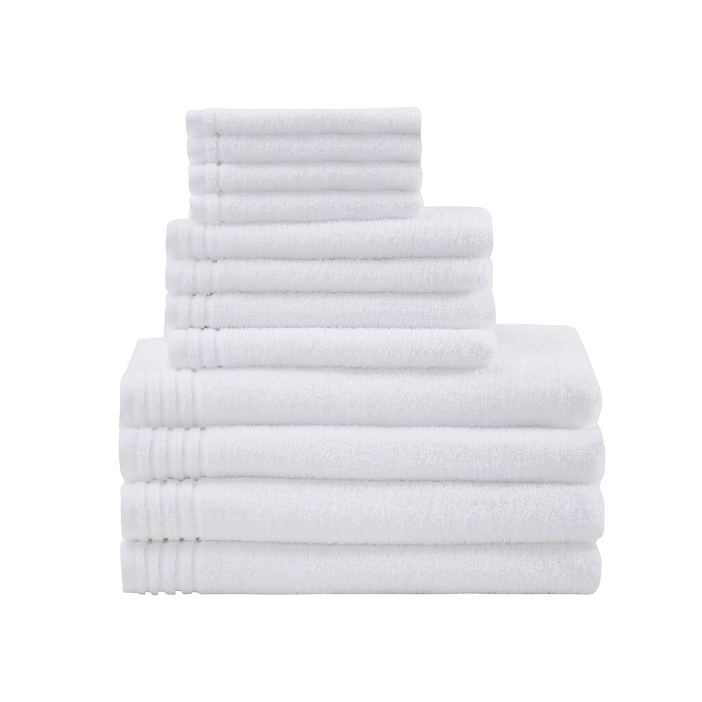 Gracie Mills   Leocadia 12-Piece 100% Cotton Quick Dry Towel Set - GRACE-12491