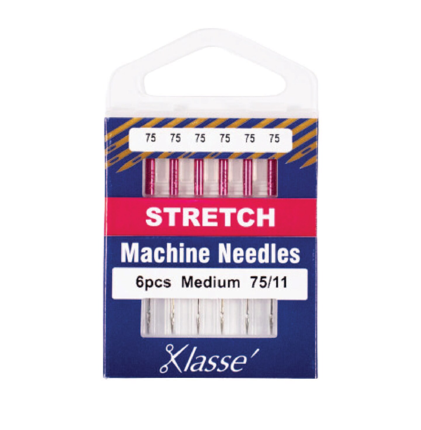 KLASS&#xC9;&#xAE; -- 75/11 -- Stretch -- Home Sewing Machine Needles (130/705 H)