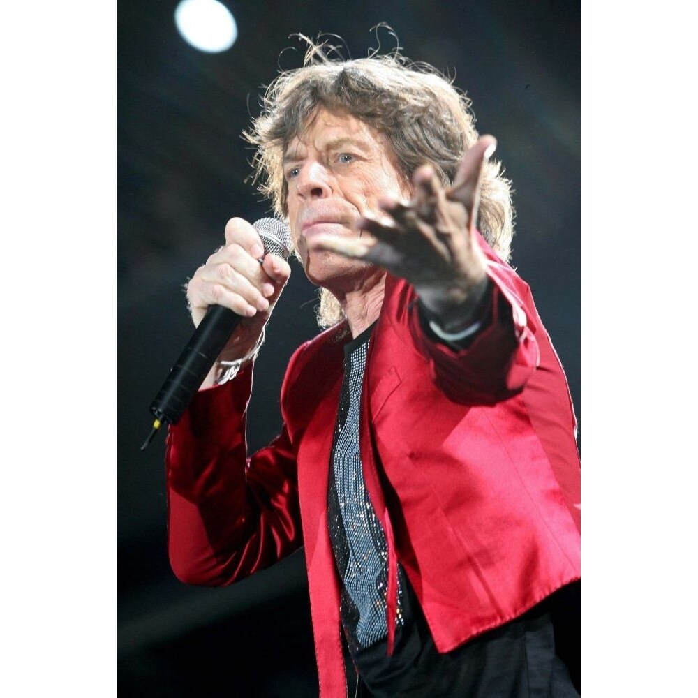 Posterazzi Mick Jagger 03-30-08 Photo By John Barrett Poster Print