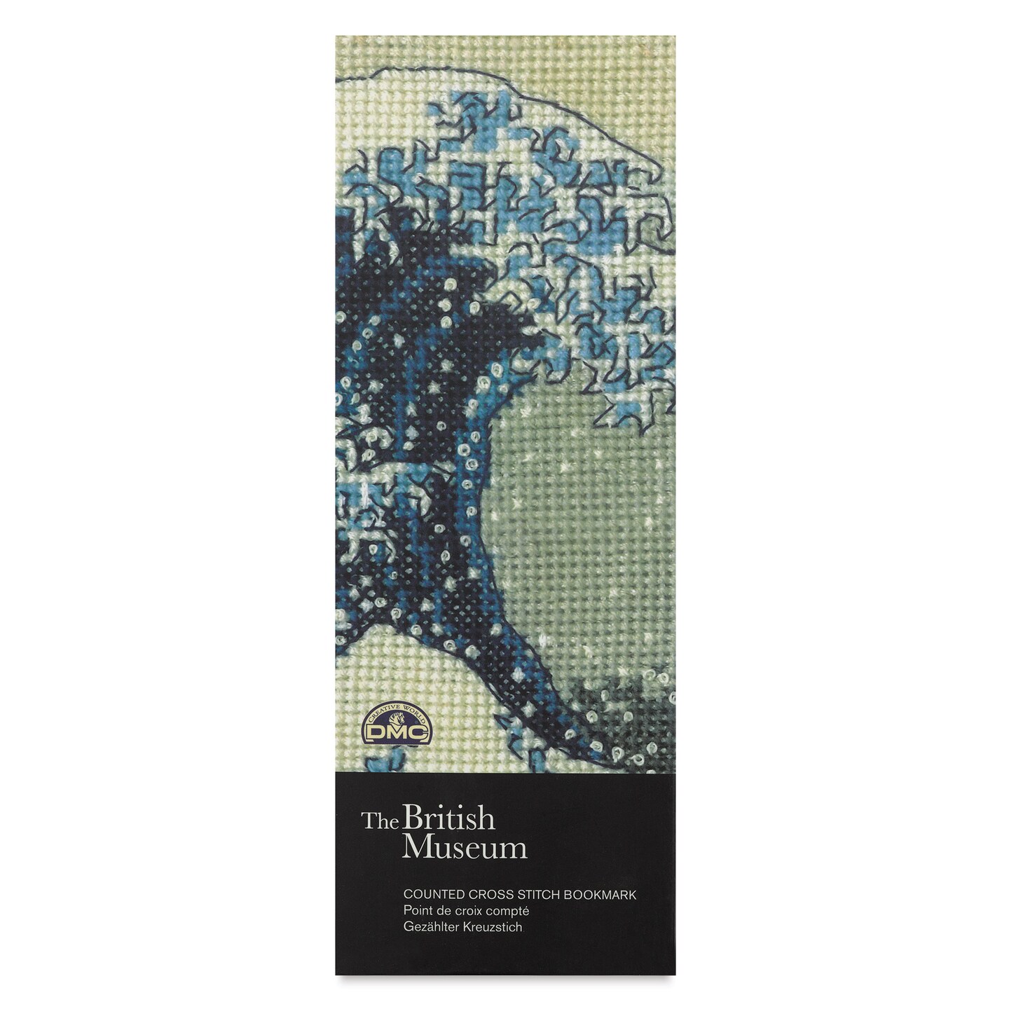 DMC The Museum Collection Cross Stitch Kit - &#x201C;The Great Wave&#x201D; by Katsushika Hokusai, The British Museum