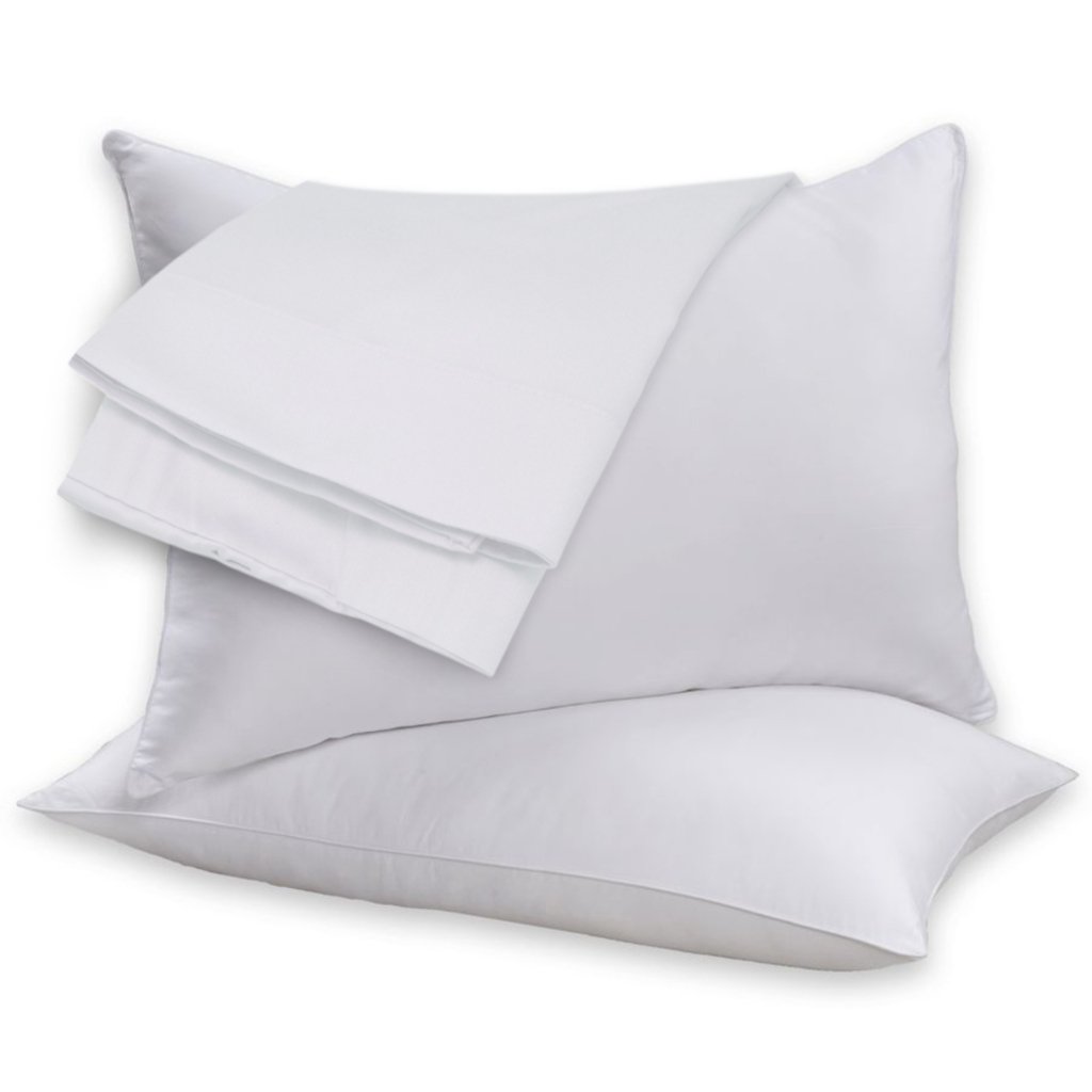 Beauty Sleep BeautySleep 2 Pack Feather Cotton Pillow Set