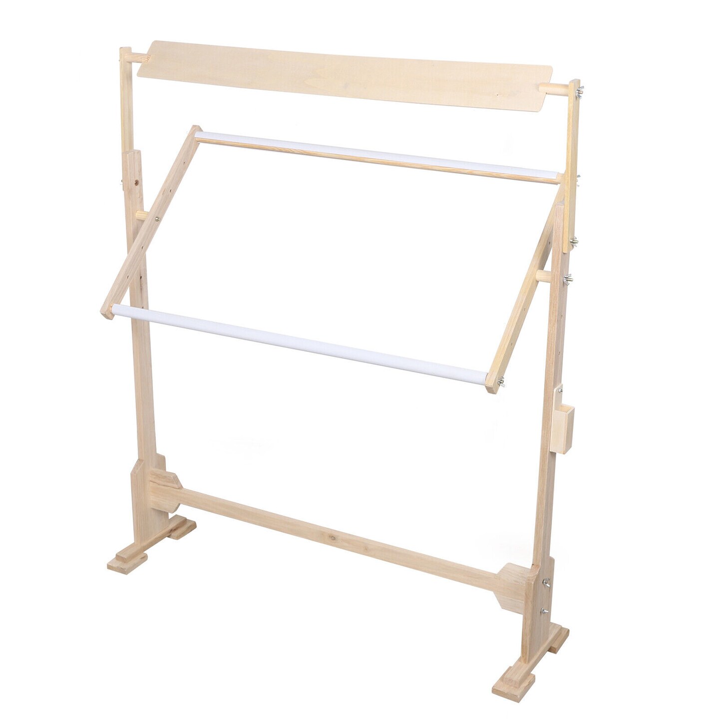 Kitcheniva Adjustable Embroidery Stand Wooden Frame