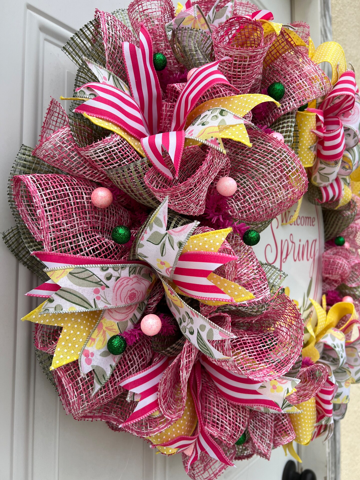 Spring Wreath - Door Decor | MakerPlace by Michaels