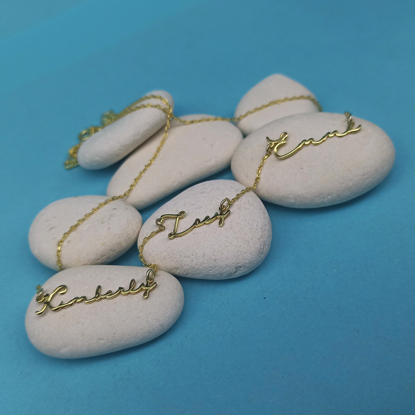 Multiple Name Necklace, Two Name Necklace, Children Names Necklace, Baby Name Necklace, Mothers Day Gifts, Mom Necklace, Kids Name Necklace - image9
