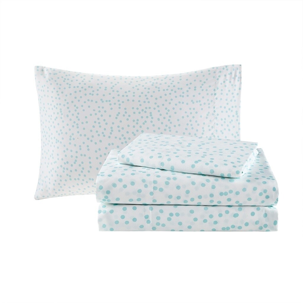 Gracie Mills Caelan Metallic Scallop Comforter Set With Bed Sheets -