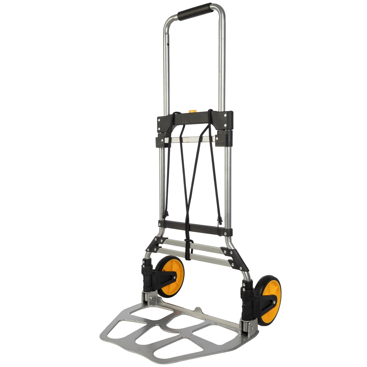Stalwart Collapsible Dolly Cart 330Lb Capacity Folding Hand Truck Portable Cart